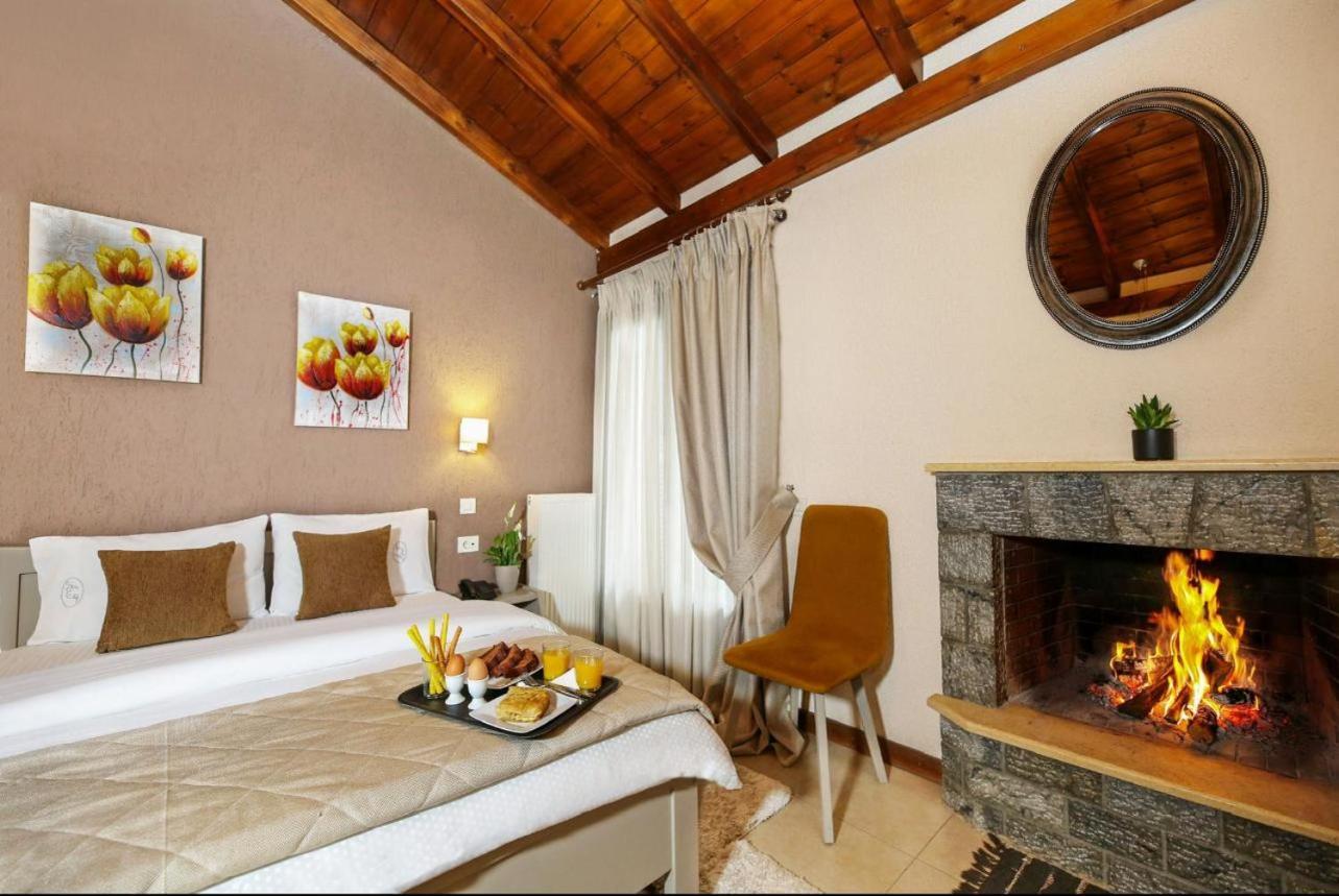 Asimina Guesthouse, Eptalofos Parnassos Exteriér fotografie